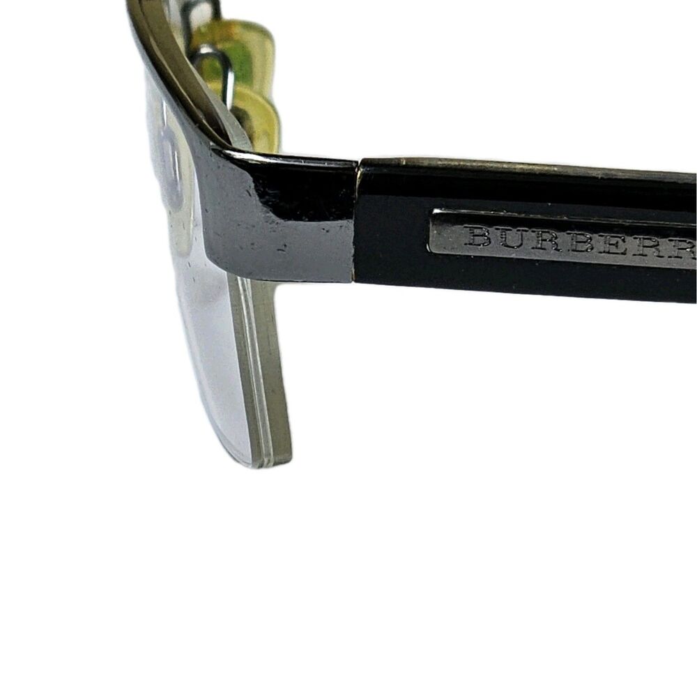 Burberry Eyeglasses Smoke Gray 52-17 140 Unisex Adults FRAMES ONLY With Case - Picture 7 of 16